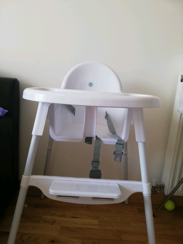 asda wooden high chair